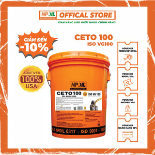 Dầu bánh răng công nghiệp NP CETO 100/150/220/320/460/680 xô 18L