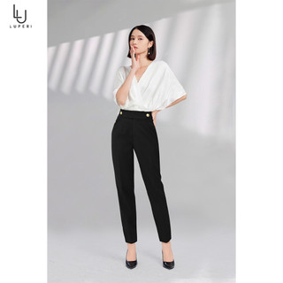 Quần âu nữ trơn dáng baggy luperi lfqd2145 thiết kế dáng công sở sang trọng thanh lịch