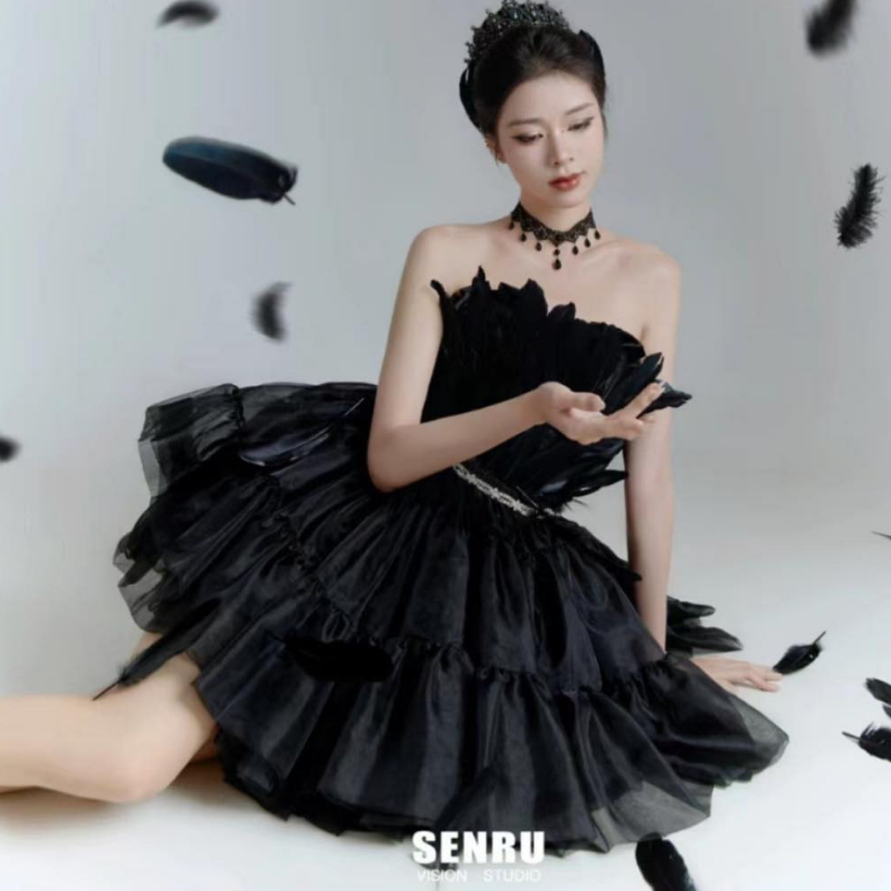 ⚡Nhiều mẫu⚡ CHÂN VÁY xòe tùng phồng màu đen chụp concept, đa dạng kích thước và độ bồng có may tùy chỉnh theo yêu cầu