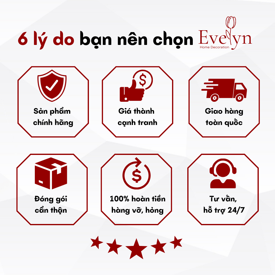 Bình hoa thủy tinh sọc dọc dạng trụ Evelyn LH047 trang trí bàn trà phòng khách phong cách vintage