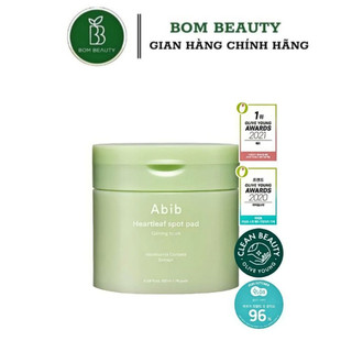 Pad Tinh Chất Rau Diếp Cá Làm Dịu Da Abib Heartleaf Spot Pad Calming Touch 80pads
