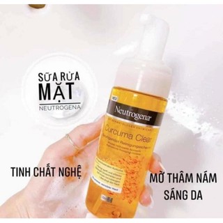 Sữa rửa mặt nghệ neutrogena 150ml