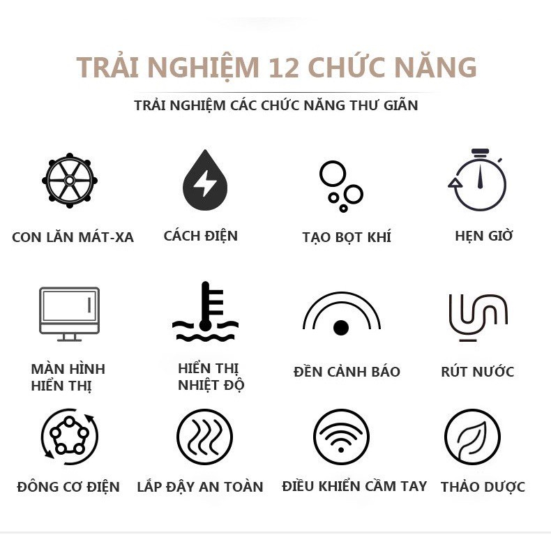 Bồn Ngâm Chân Massage , Máy Ngâm Chân Massage Chân Chính Hãng Lesen,Cải Thiện Giấc Ngủ Cho Gia Đình