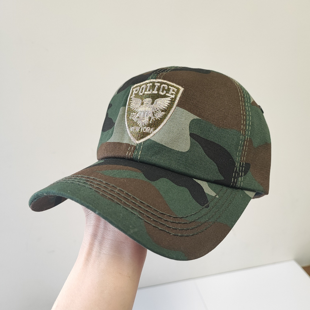 Mũ lưỡi trai Nón kết unisex rằn ri cá tính, Mũ lưỡi trai nam vải lính