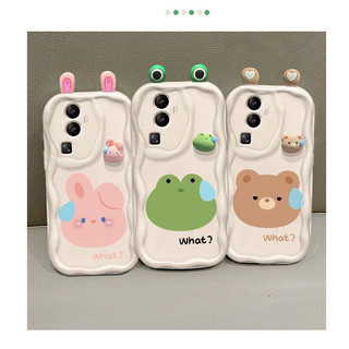 (ốp OPPO) vỏ điện thoại Tai THỎ HỒNG xinh xẻo TPU dành cho A3S A5S A12 A15 A16K A5 A17K A74 RENO5 RENO8T...