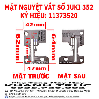 [ 11373520 ] Mặt nguyệt máy Vắt sổ Juki 357 3 chỉ máy may công nghiệp