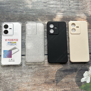 Ốp lưng Vivo Y22 / Y22S loại chống sốc và loại dẻo trong, dẻo đen TPU bảo vệ cam bền đẹp