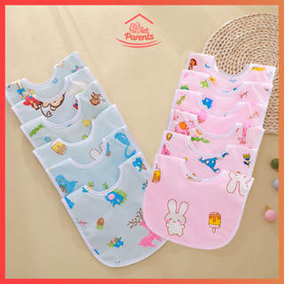 Bộ 5 Yếm Ăn Dặm Cho Bé - Loại Yếm Chữ U Chống Thấm Dành Cho Bé Trai Và Bé Gái