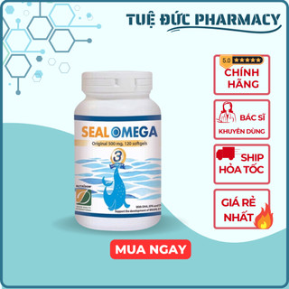 Dầu omega hải cẩu - seal omega 3 - phát triển thị lực, tim mạch & não bộ