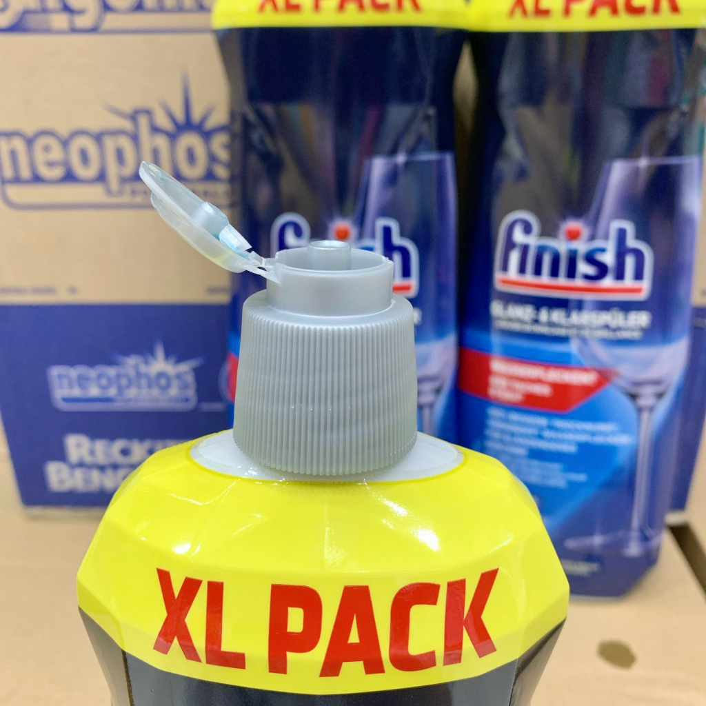 Nước làm bóng bát đĩa Finish 800ml- 1200, 400, Muối rửa bát, Dung dịch Vệ Sinh, Finish Nhật,Dùng cho máy rửa bát