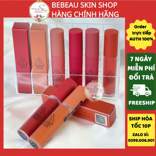 Son kem 3ce Soft Lip Lacquer Change Mode Shawty Perk Up Tawny Red Null Set - Bebeau