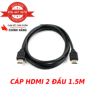 Cable HDMI 1.5M-1.8M 2 đầu dây cáp HDMI