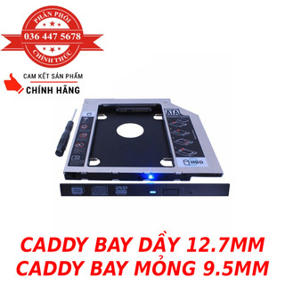 Caddybay dùng thay thế ổ DVD gắn trong Laptop bằng ổ cứng 2.5 inch