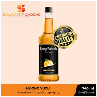 Siro cô đặc hương yuzu- longbeach yuzu orange syrup 740ml