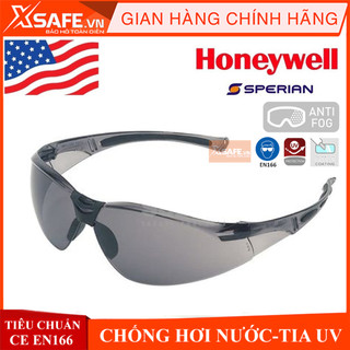 Kính bảo hộ Honeywell A800 Chống tia UV, chống bụi, chống trầy xước, dùng trong lao động, đi xe máy