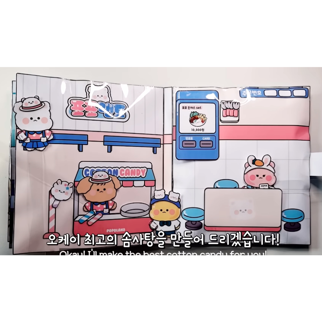 Squishy Công viên giải trí ViKing Của gấu trắng và các bạn -Happyfunny