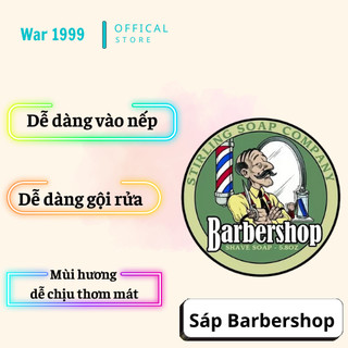 Sáp vuốt tóc nam tạo kiểu tóc cao cấp bóng mượt BarberShop Shave Soap 80gr