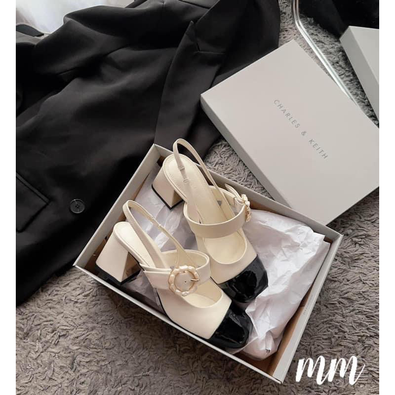 MÃ 2187 GIẦY BÚP BÊ C.,K ĐÁ HOA CAO 6P