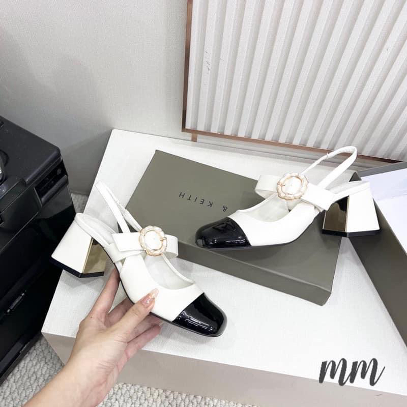 MÃ 2187 GIẦY BÚP BÊ C.,K ĐÁ HOA CAO 6P