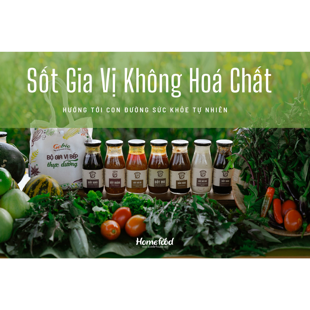 Sốt thuần chay Homefood