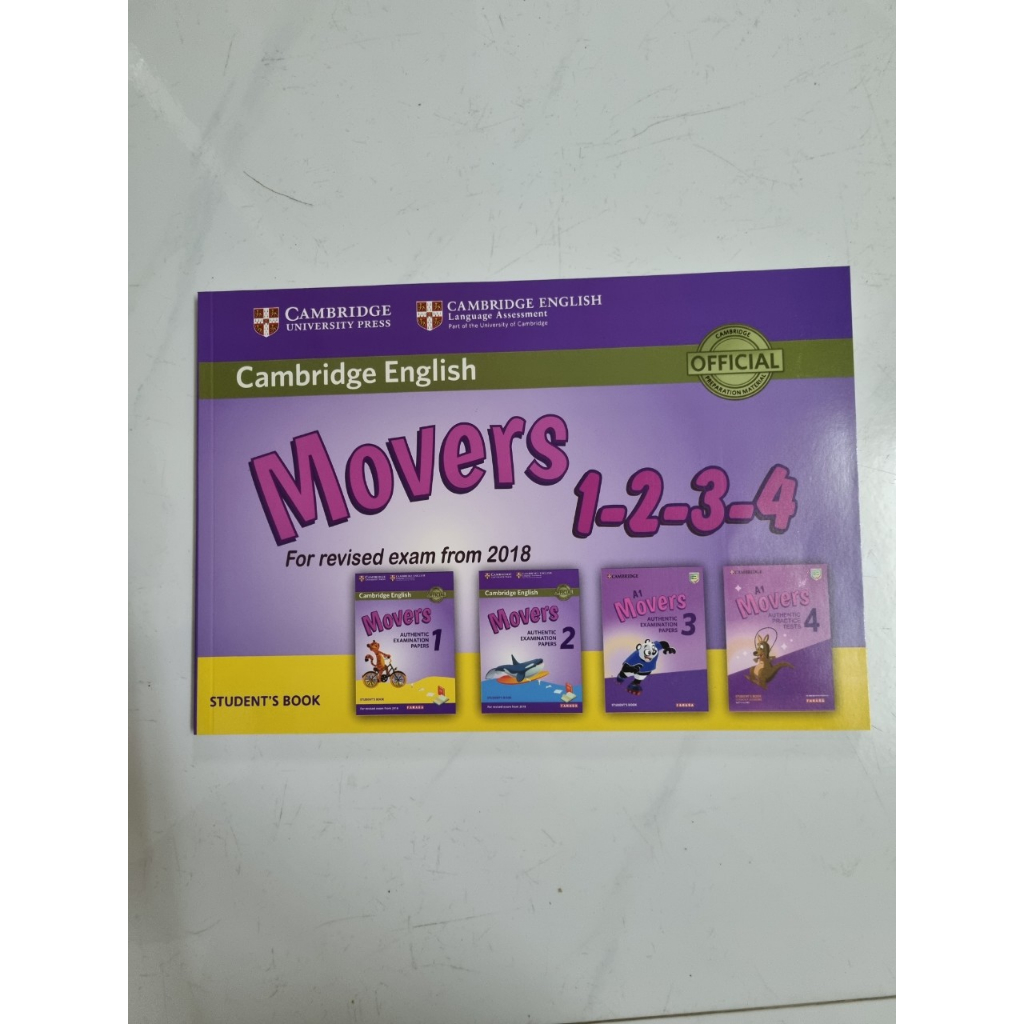 Bộ test gộp starters movers flyers 1 đến 4