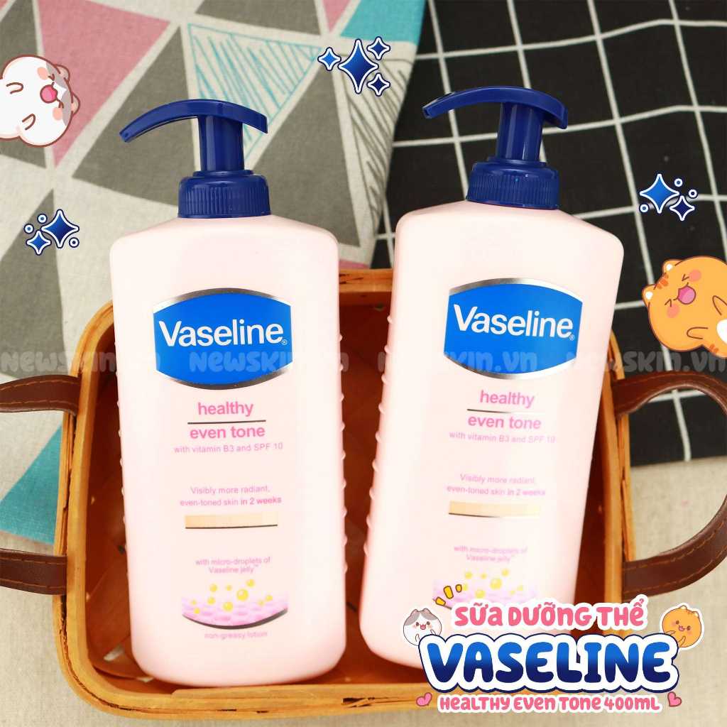 Sữa dưỡng thể Vaseline 400ml
