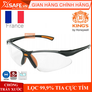 Kính bảo hộ Kings KY311 Kính chống bụi, chống tia UV, chống trầy xước, chống đọng sương, dùng trong lao động, đi xe máy