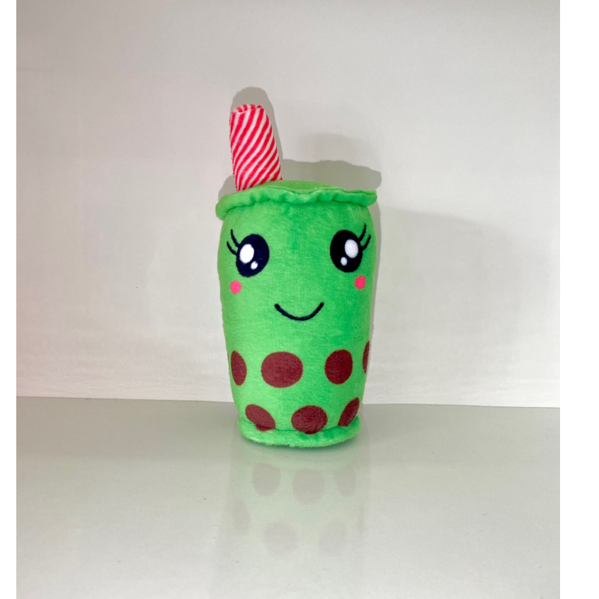 Gấu Bông Ly Trà Sữa Mini 15cm An Toàn Làm Đồ Chơi Cho Các Bé Sơ Sinh