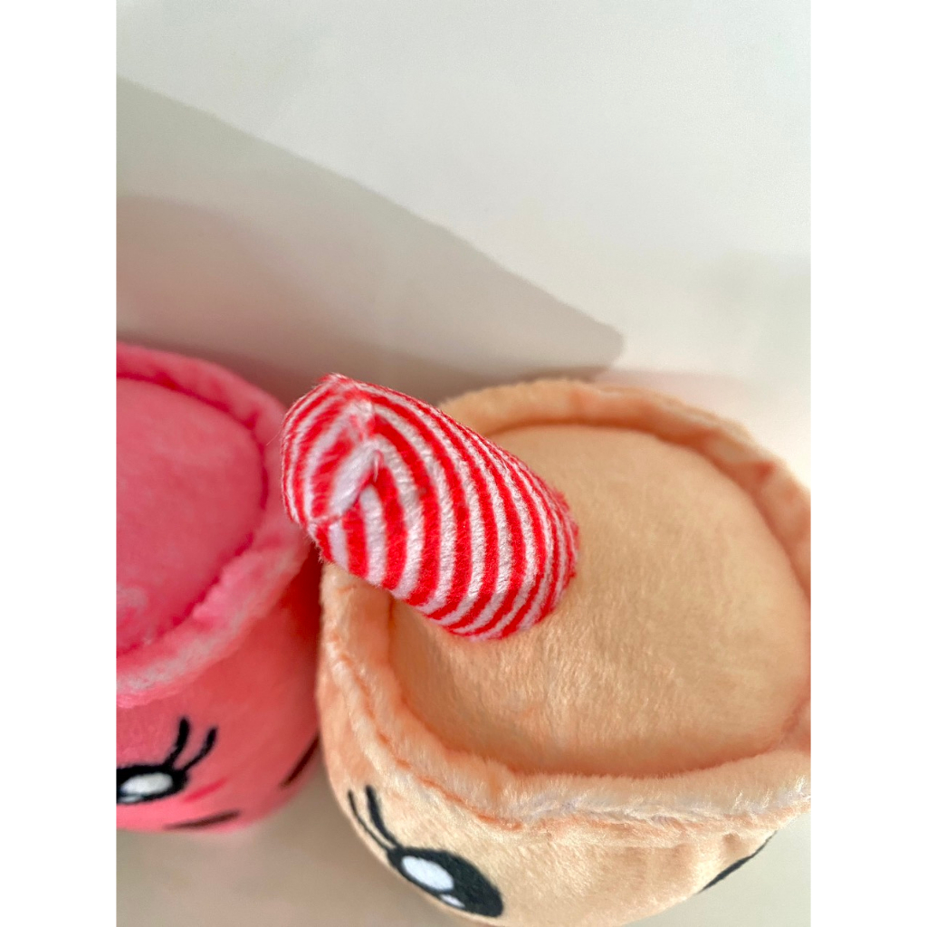 Gấu Bông Ly Trà Sữa Mini 15cm An Toàn Làm Đồ Chơi Cho Các Bé Sơ Sinh