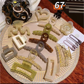 Set kẹp tóc 67 chi tiết, set 67chi tiết gồm 17 kẹp tóc và 50 chun buộc tóc, kẹp tóc hàn quốc