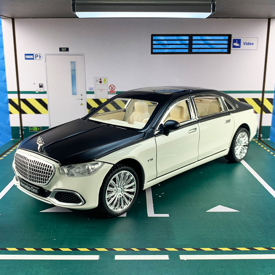 Mô hình xe kim loại Mercedes Maybach S680 tỉ lệ 1:24 XHD
