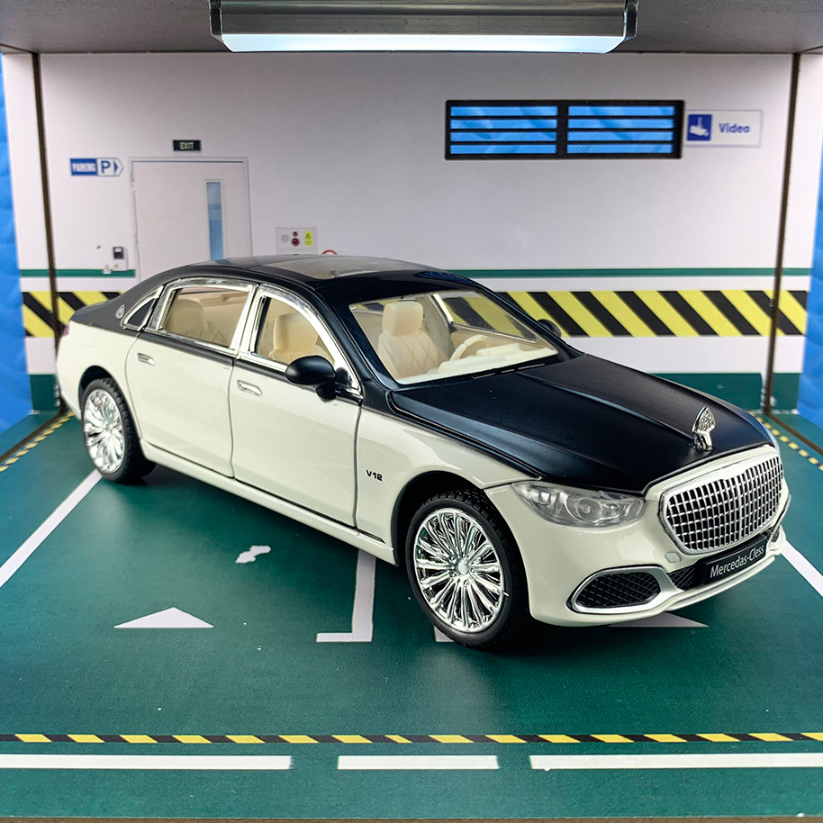 Mô hình xe kim loại Mercedes Maybach S680 tỉ lệ 1:24 XHD
