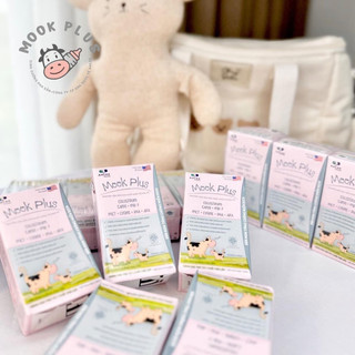Thùng sữa bột pha sẵn mook plus sữa non tăng đề kháng 110ml - trên 1 tuổi