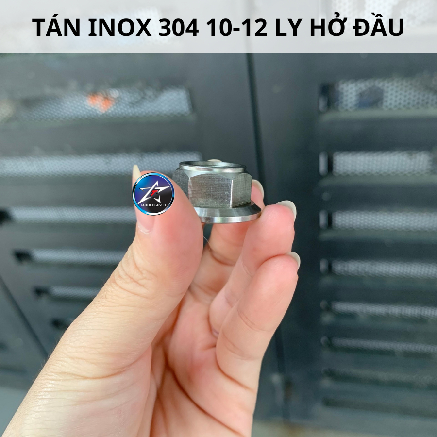TÁN 304 HỞ ĐẦU/BÍT ĐẦU 10 LY - 12 LY - 14 LY