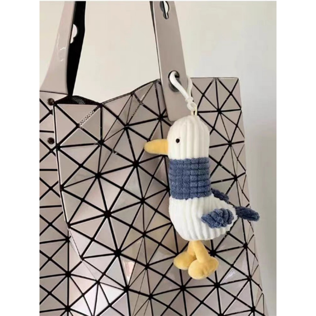 Móc khóa  vịt bông , Móc khóa gấu bông , khủng long bông  , bò sữa bông treo balo siêu dễ thương