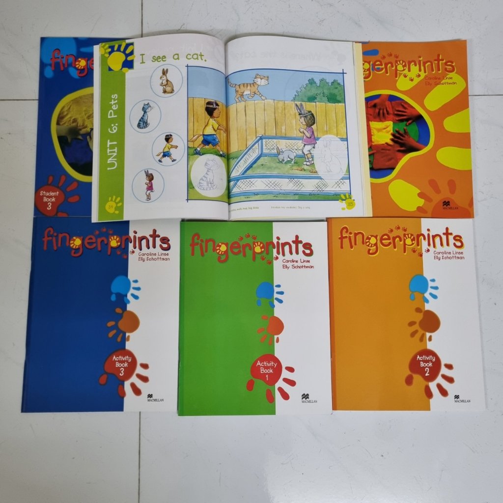 Bộ fingerprints 123 cho bé yêu