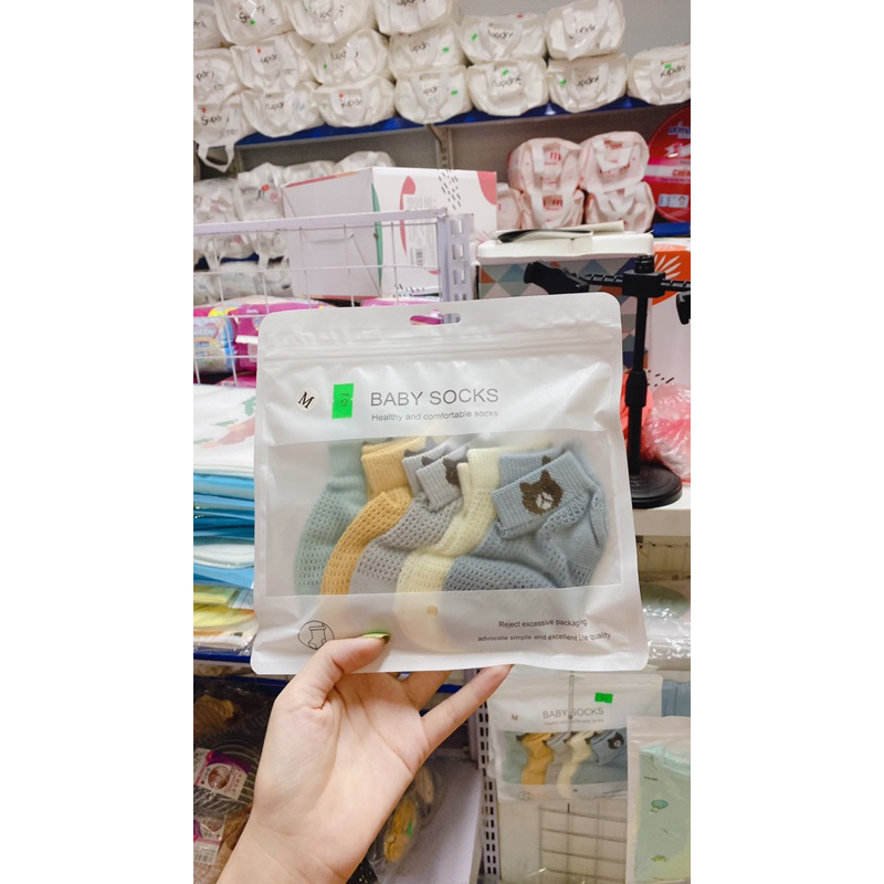 Tất lưới cho bé