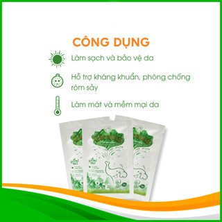 Tắm gội thảo dược trẻ em Elemis 200ml/500ml, ngừa rôm sảy, giảm kích ứng, an toàn cho da bé
