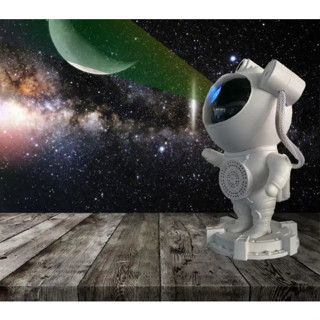 Đèn phi hành gia có loa bluetooth chiếu sao galaxy mây trăng đèn ngủ đèn led trang trí phòng bay