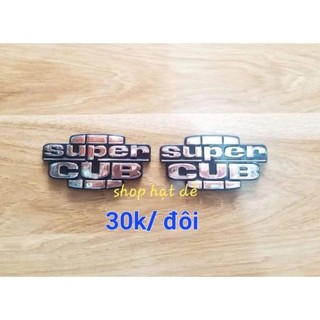 Tem cốp nổi xe cub 82