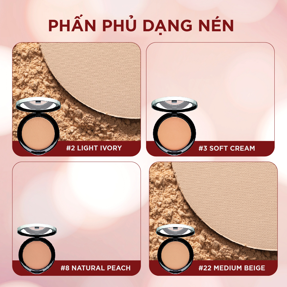 Lõi Thay Thế Phấn Phủ Dạng Nén Artdeco High Definition Compact Powder Refill 10g