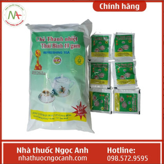 Chè thanh nhiệt Thái Bình 10gam - giải pháp thanh nhiệt, mát gan - Nhà thuốc Ngọc Anh