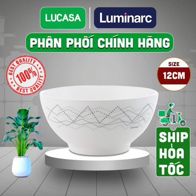 Chén Thủy Tinh Cường Lực Luminarc Diwali Marble 12cm - L3753 | Phân Phối Chính Hãng