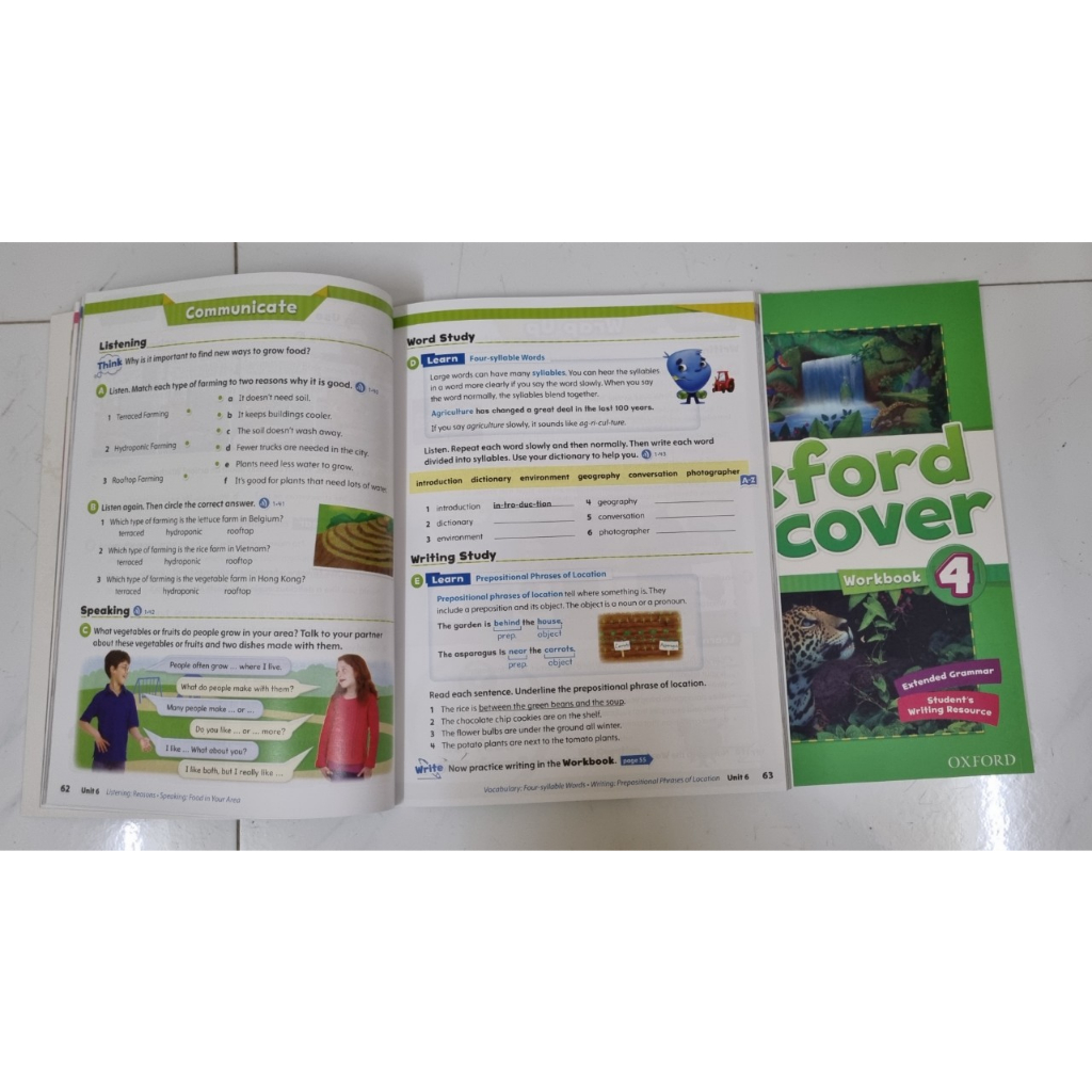 Bộ oxford Discover level 1 đến 4