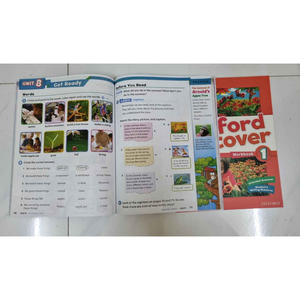 Bộ oxford Discover level 1 đến 4