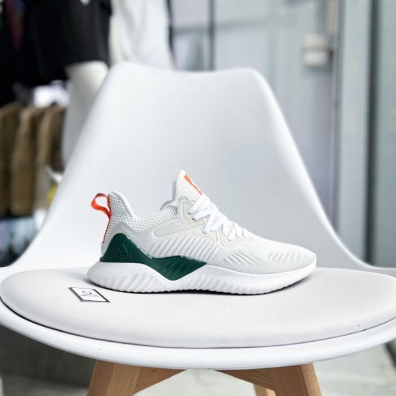 GIÀY ADI.DAS ALPHABOUSE RUNING WHITE GREEN LAI AU