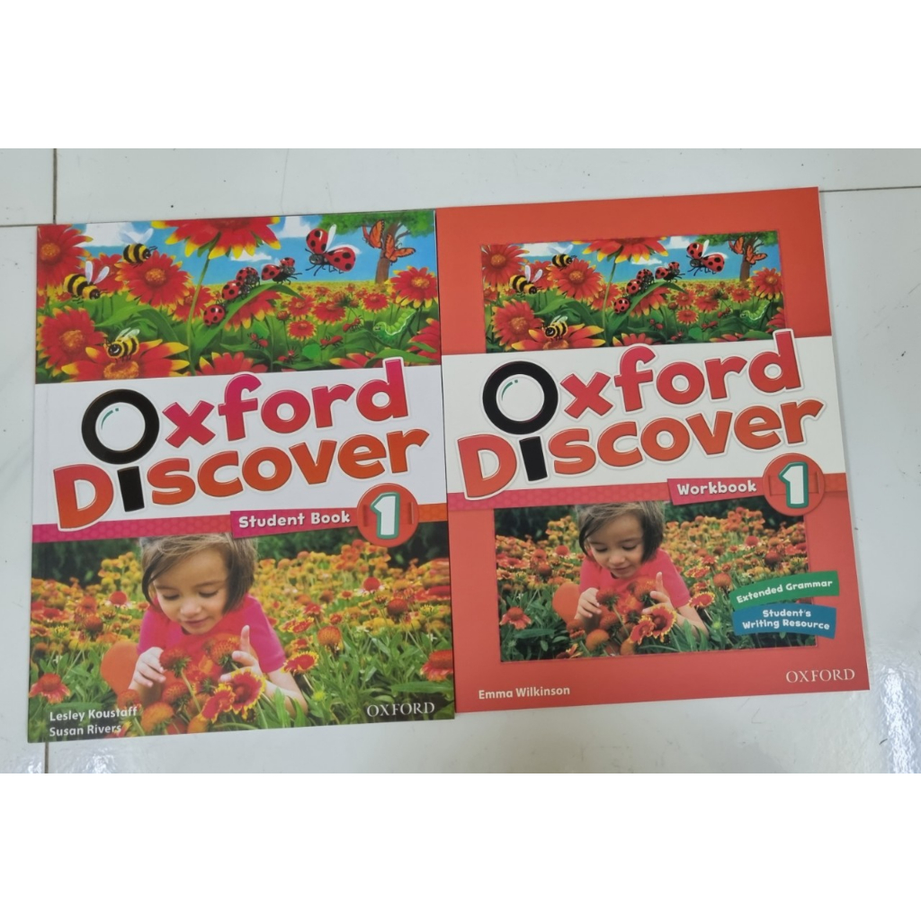 Bộ oxford Discover level 1 đến 4