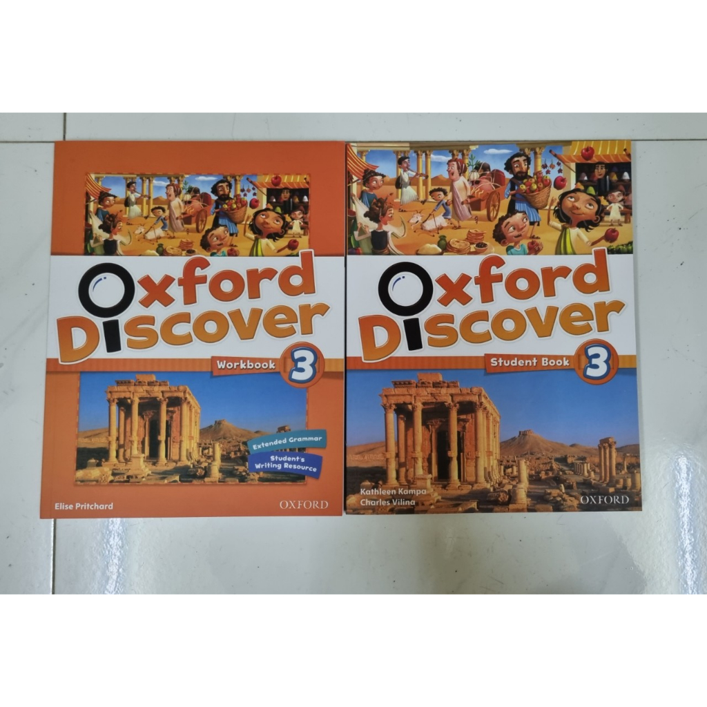 Bộ oxford Discover level 1 đến 4