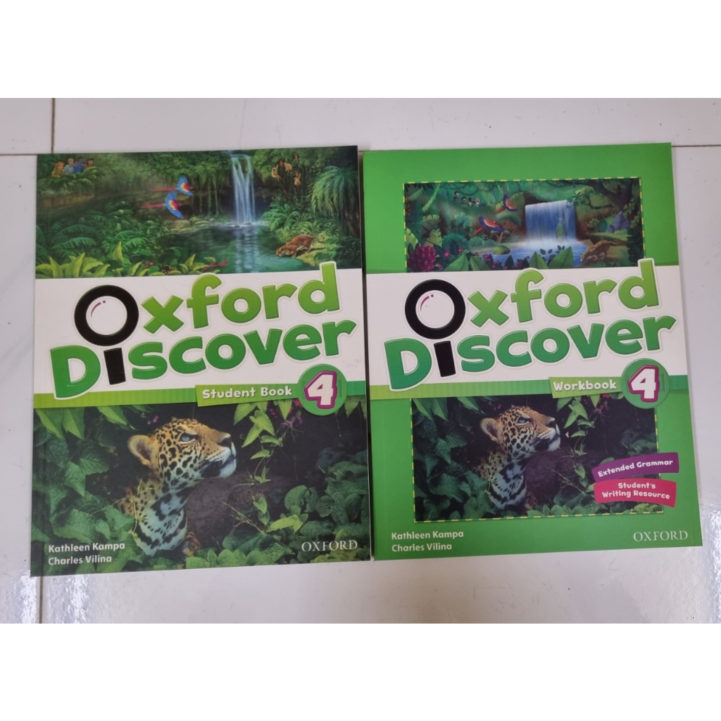 Bộ oxford Discover level 1 đến 4