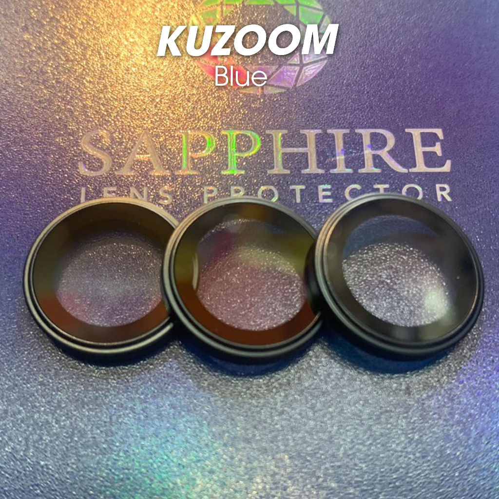 Lens Camera Kuzoom iP 15Promax Loại 2 Tầng Bảo Vệ Camera Và Chụp Siêu Nét iP 15Promax 15Pro 15Plus 15 Chính Hãng Kuzoom